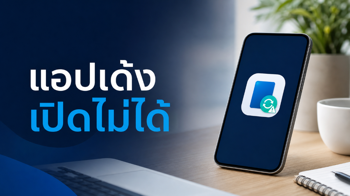 แอปโทรศัพท์เด้ง ปิดเอง หรือเปิดไม่ขึ้น